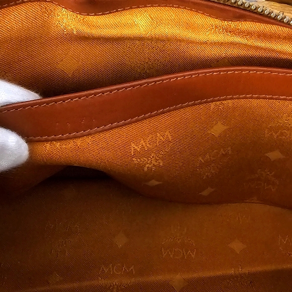 MCM Visetos Boston Bag - Picture 10 of 15